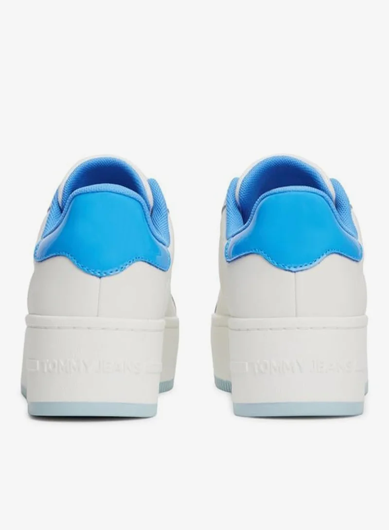 TOMMY JEANS Flatform Patent Lace Ups Sneakers