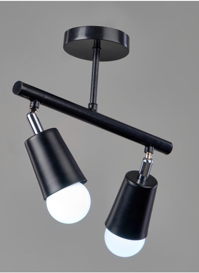 NAGAFA SHOP balck  spotlight 2 lamp SLTB-2  - Image 2