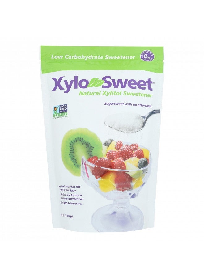 Xlear Xlear Xylosweet Non-Gmo Xylitol Sweetener - Natural Sweetener Sugar Substitute, Granules, 3 Pound Bag (Pack Of 1) - Image 2