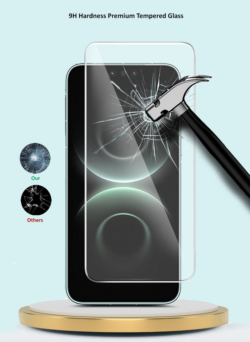 GMAX Huawei Mate 80 Pro 5G 2025 GMAX Premium Series Curved Edges 9H 2.5D Tempered Glass Screen Protector - Clear - Image 4