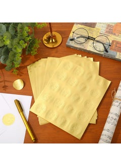Whaline 500Pcs Graduation Cap Foil Seal Sticker Embossed Gold Self Adhesive Graduation Decal For Diplomas Certificates Awards Class Graduation Envelopes Party Favor Supplies 1.5 Inch  - Image 4