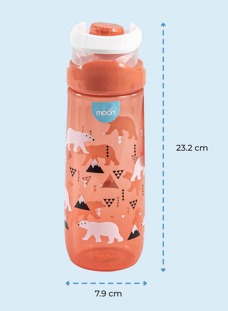Moon Kids Water Bottle 735 Ml For 3 Years And Above - Peach - Image 5