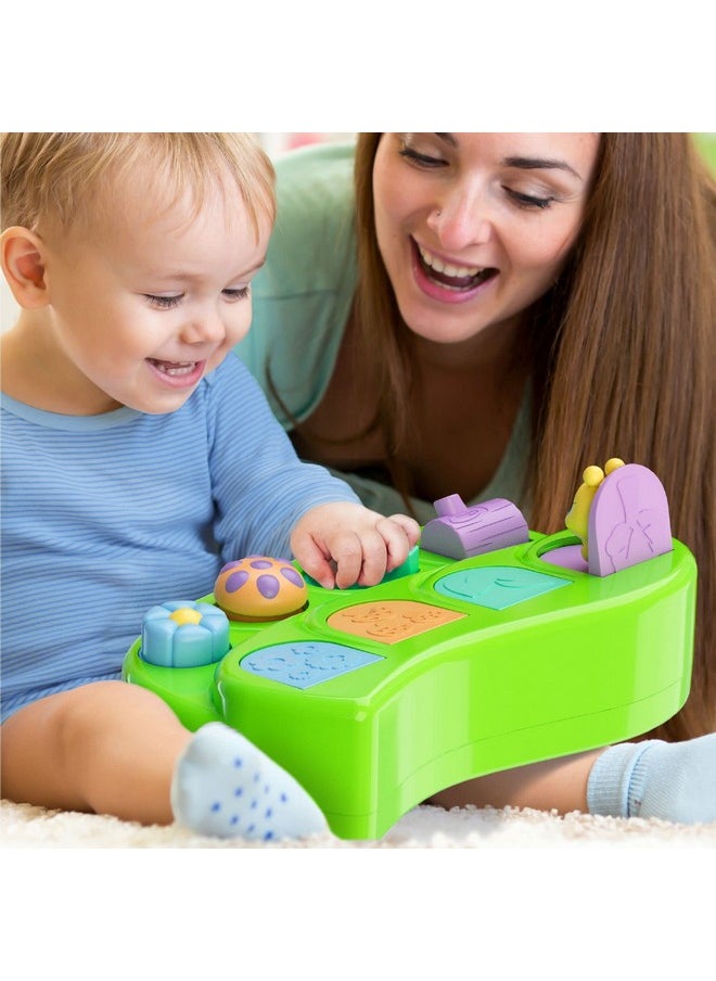 MindSprout - Pop Up Cause And Effect Toy Toys For 9 Month Old + Baby Early Developmental Toddler & Kids Gift Toys For 1 Year Boy & Girl Birthday Montessori 12 Months To 1 2 3 Years - Image 1