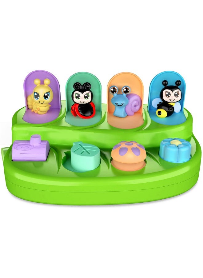 MindSprout - Pop Up Cause And Effect Toy Toys For 9 Month Old + Baby Early Developmental Toddler & Kids Gift Toys For 1 Year Boy & Girl Birthday Montessori 12 Months To 1 2 3 Years - Image 1