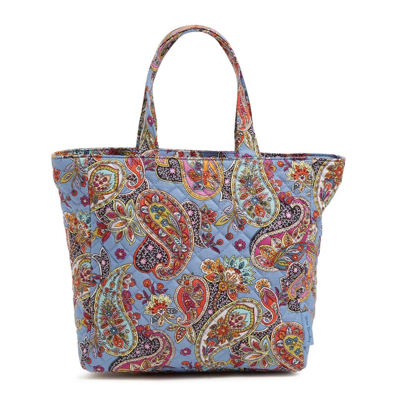 Vera Bradley Cotton Lunch Tote Lunch Box, Provence Paisley - Image 1