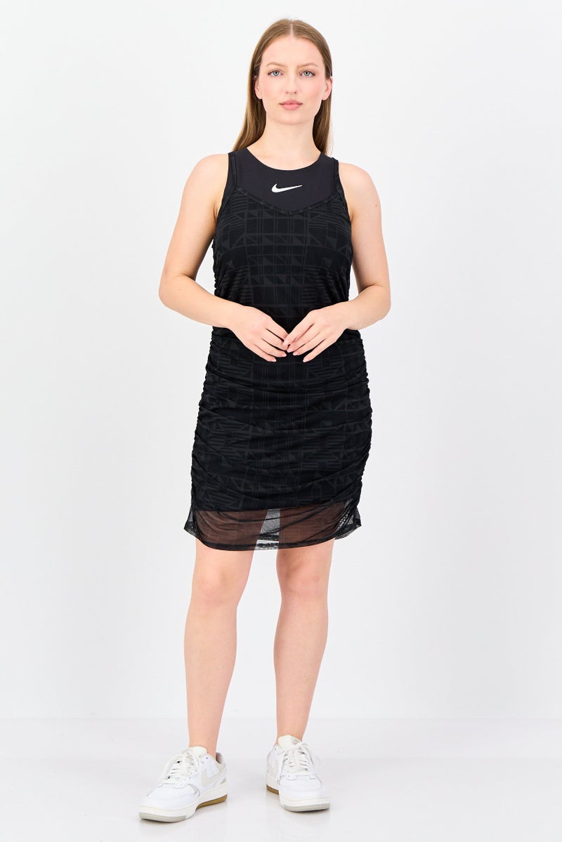 Nike Women Sportswear Fit Sleeveless Outdoor Dress, Black - Image 4