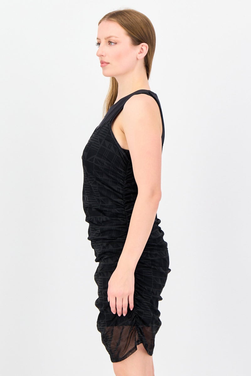 Nike Women Sportswear Fit Sleeveless Outdoor Dress, Black - Image 2