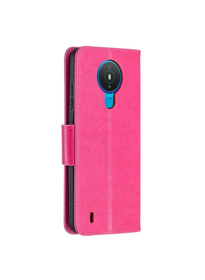 S-TOP Case For Nokia 1.4 Embossing Two Butterflies Pattern Horizontal Flip PU Leather Case with Holder & Card Slot & Wallet & Lanyard - Image 3