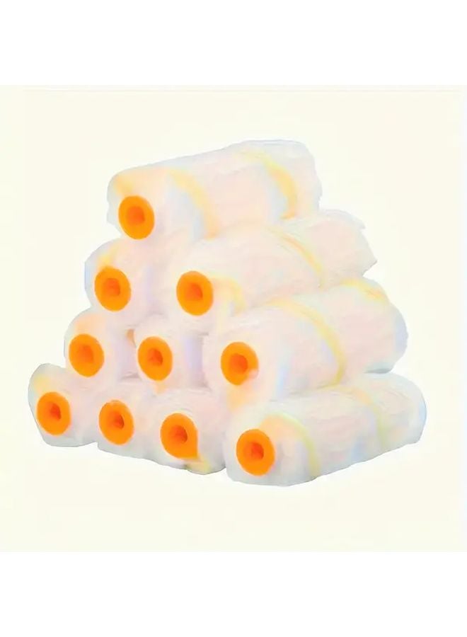 11Pcs Long Handle Paint Roller Set With 10 Brush Heads For Walls Ceilings Narrow Spaces - Image 5