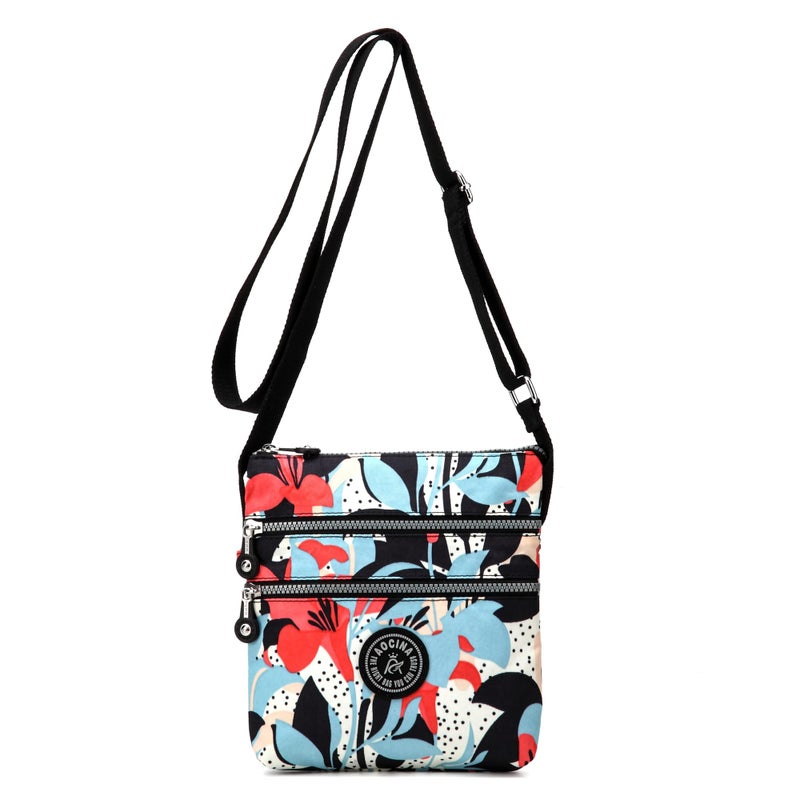 AOCINA Crossbody Purses for Women Lightweight Small Travel Bag Shoulder Purses and Handbags with Multi Zipper Pockets (Lily) - Image 1