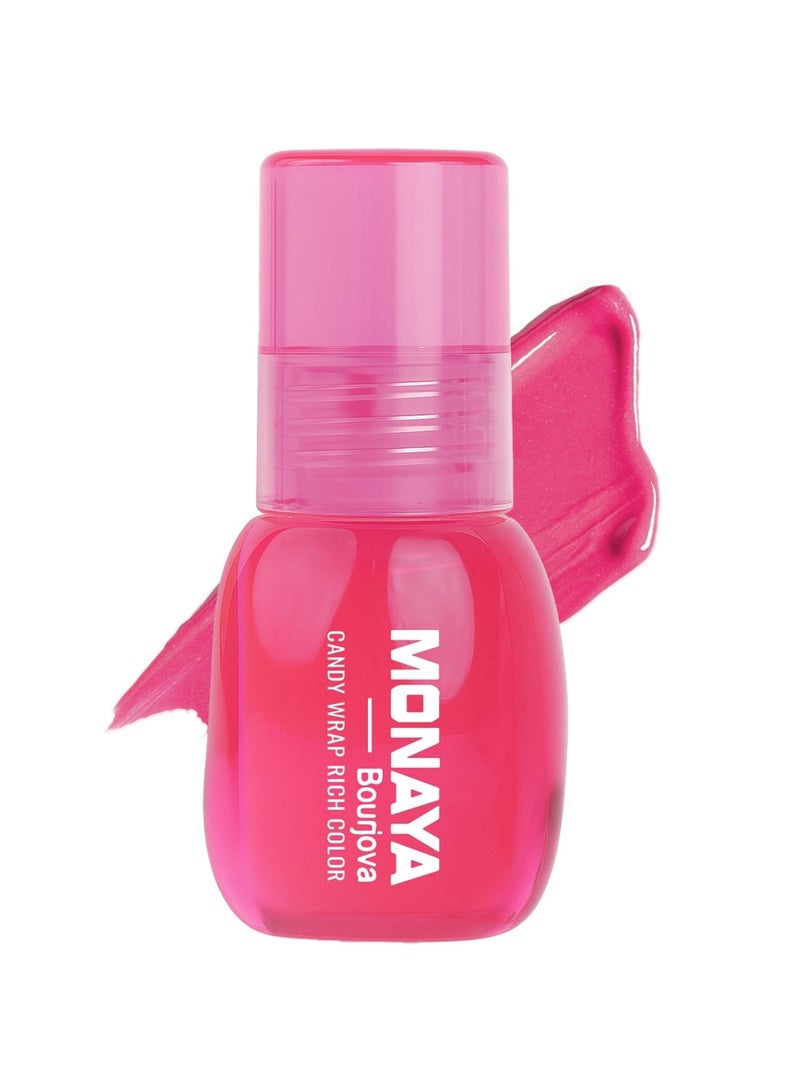 Monaya G016 Candy Wrap Rich Color Lip Tint– High Shine, Moisturizing, Long-Lasting, Non-Sticky, Lip Care, Professional Makeup - Image 2
