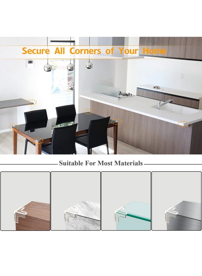 Gudui 14 Pack Clear Corner Protectors, T-Shaped Table Edge Guards, Baby Safety Bumpers, Furniture & Sharp Corner Proofing Covers - Image 5