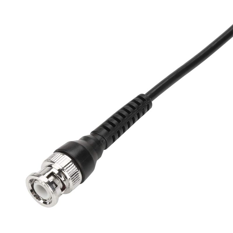 BNC to Dual Test Hook Oscilloscope Cable 43 3in Black Red High Stability Coaxial - Image 5