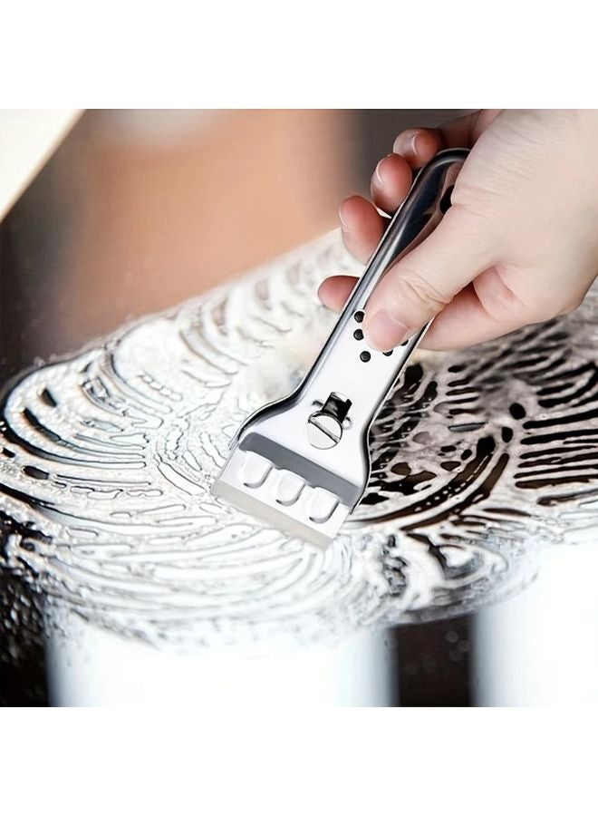 1Set Multipurpose Cleaning Scraper With Blade For Ceramic Cooktops OPP Bagged - Image 5