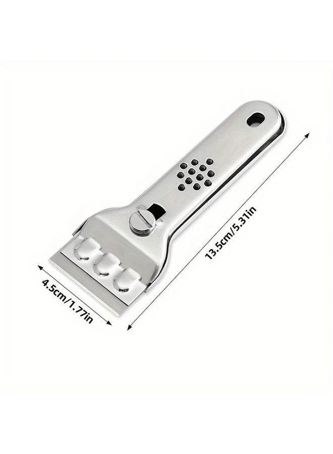 1Set Multipurpose Cleaning Scraper With Blade For Ceramic Cooktops OPP Bagged - Image 3