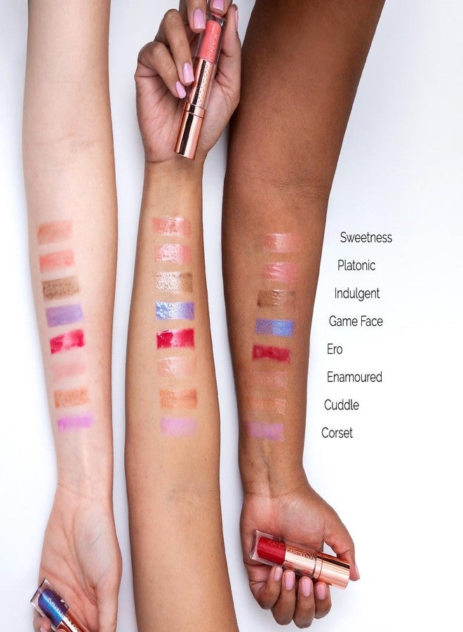 Kandi Koated Glaze Illuminating Lip Shine [Indulgent] Vegan Lip Gloss | Hydrating Lip Glaze with Paraben-Free, Cruelty-Free Formula, Sheer Color | Beauty & Makeup - Image 4