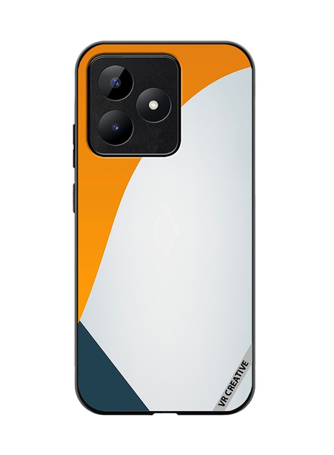 VR CREATIVE Protective Case Cover For Realme C53 Abstract Design Multicolour - Image 1