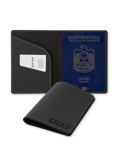 LeArt Leather Passport Cover – Passport Holder | Passport Wallet for Men | Passport Case | Passport Cover Holder | Travel Accessories | Travel Gifts (Black)  - Image 1