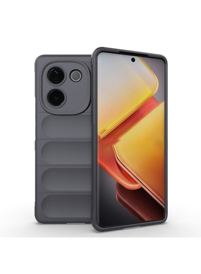 The Bros Case For vivo iQOO Z9s Pro India Magic Shield TPU + Flannel Phone Case