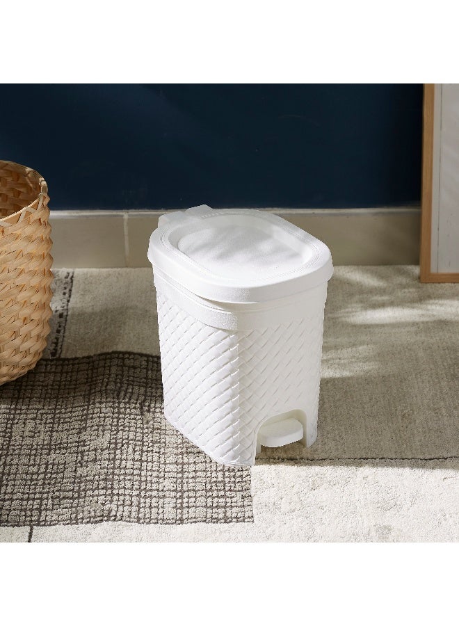 Home Box سلة مهملات بدواسة مرتبة، سلة قمامة منزلية - Image 1