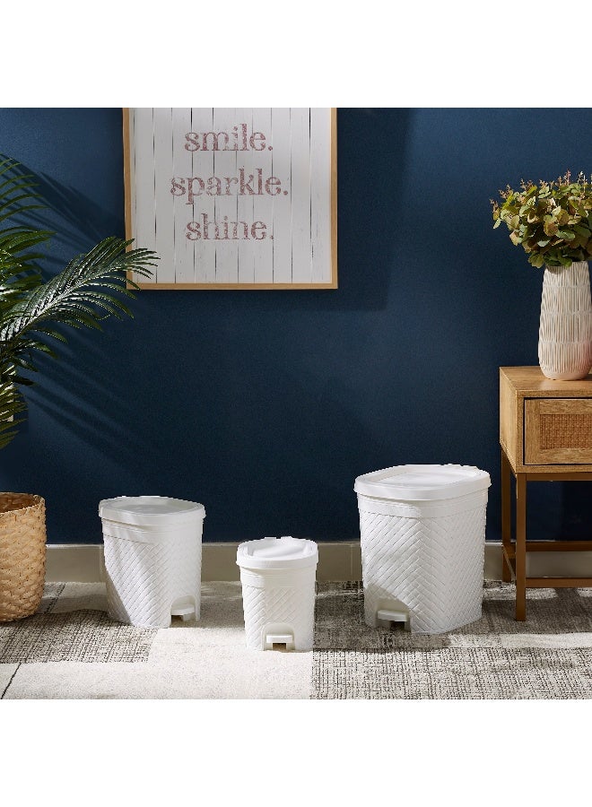 Home Box سلة مهملات بدواسة مرتبة، سلة قمامة منزلية - Image 4