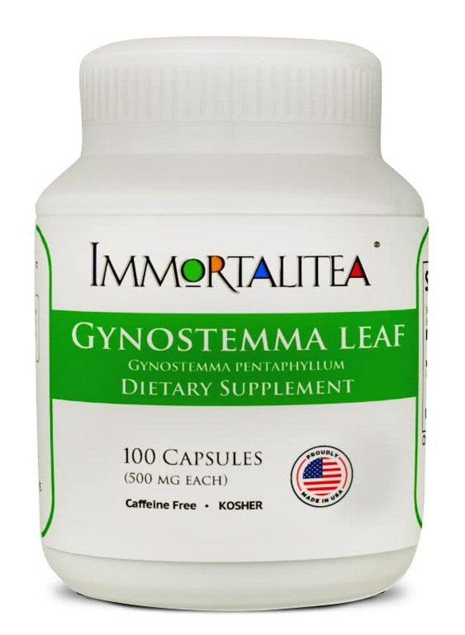 Immortalitea كبسولات إيمورتاليتي جينوسيتما (كبسولات جياوجولان) منشط AMPK ومكمل أداپتوغين | بدون آثار جانبية 100 × 500 ملغ - Image 1