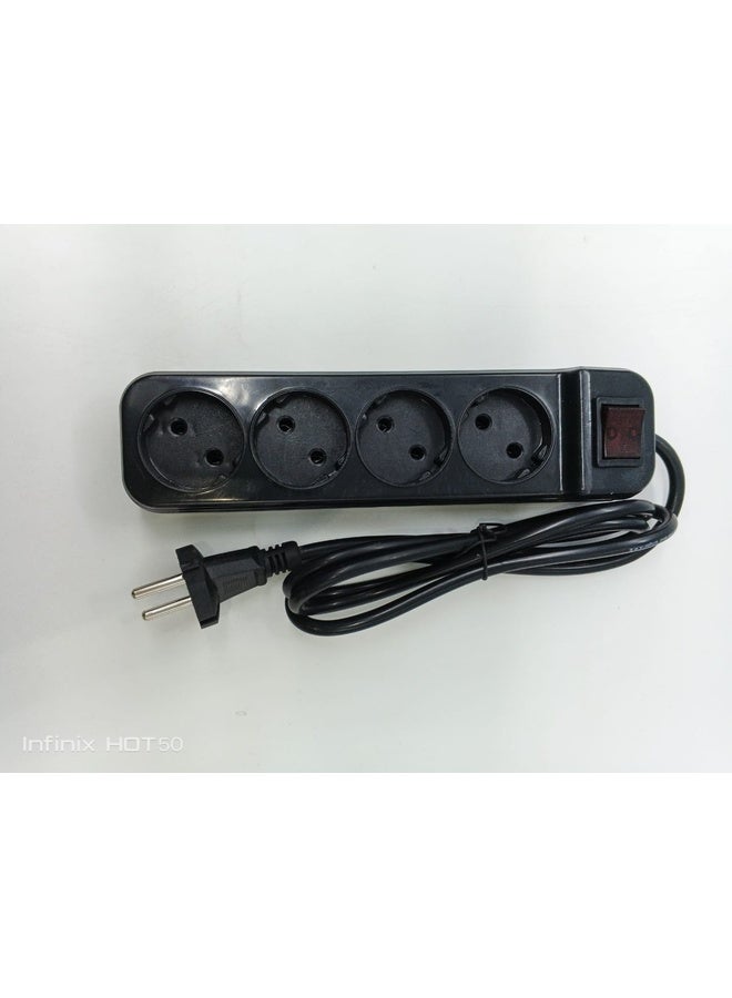 Genaric شريط طاقة من زيرو إليكترونيكس - 10 منافذ مع حماية من زيادة التيار - سلك 1.5 متر - Image 2