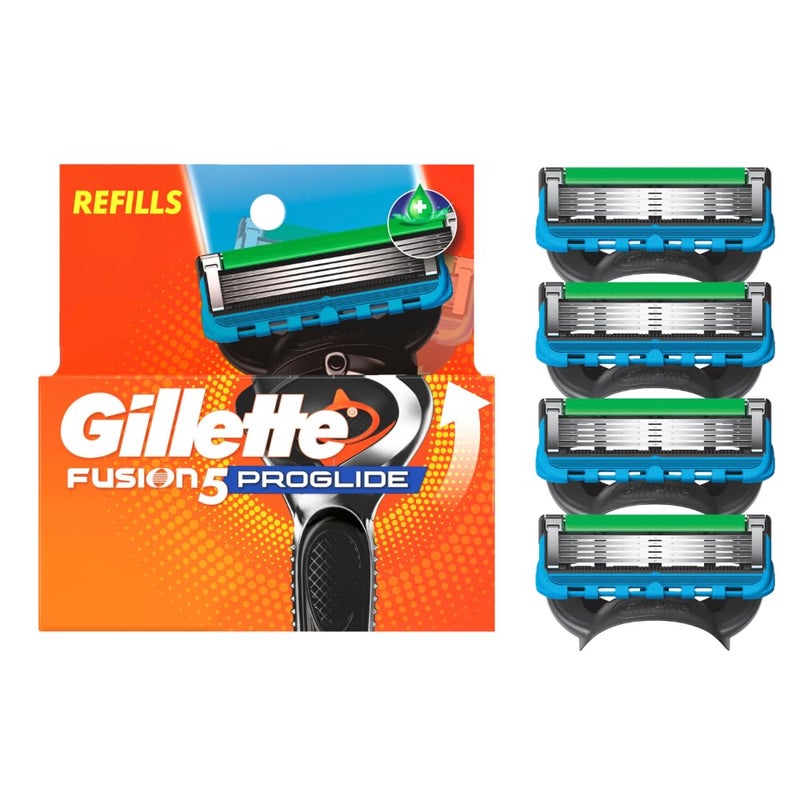 Gillette ProGlide Razor Refills for Men, 4 Razor Blade Refills - Image 1