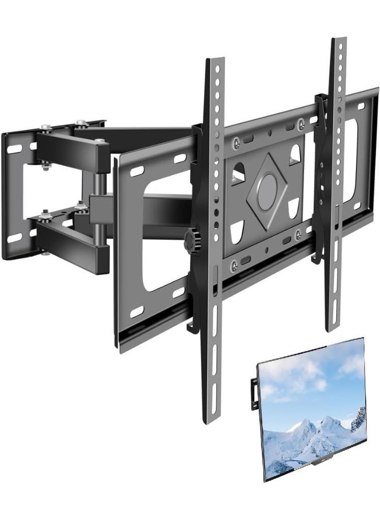 Beone Full Motion TV Wall Mount for 32–80 Inch TVs – Swivel, Tilt, and Extend Black ﻿ - Image 1
