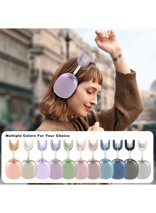 حافظة واقية من TPU ناعمة وشفافة من ثلاث قطع بلون النجوم لسماعات AirPods Max - Image 1