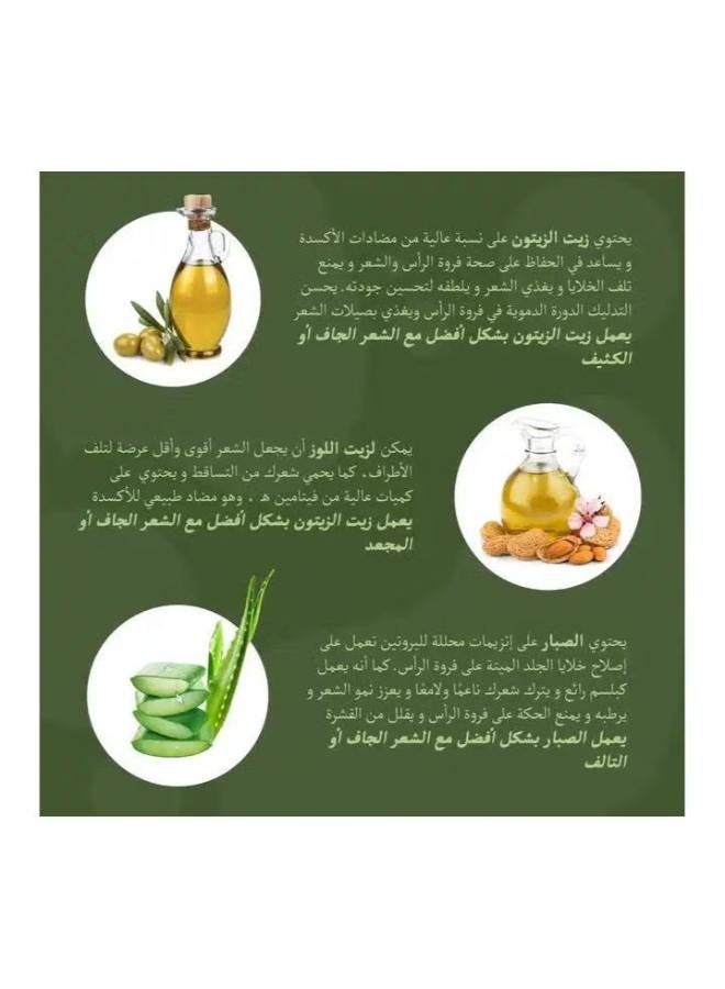 منك مينك بلسم لترطيب الشعر بخلاصة زيت الزيتون وزيت اللوز والصبار 700 مل - Image 2