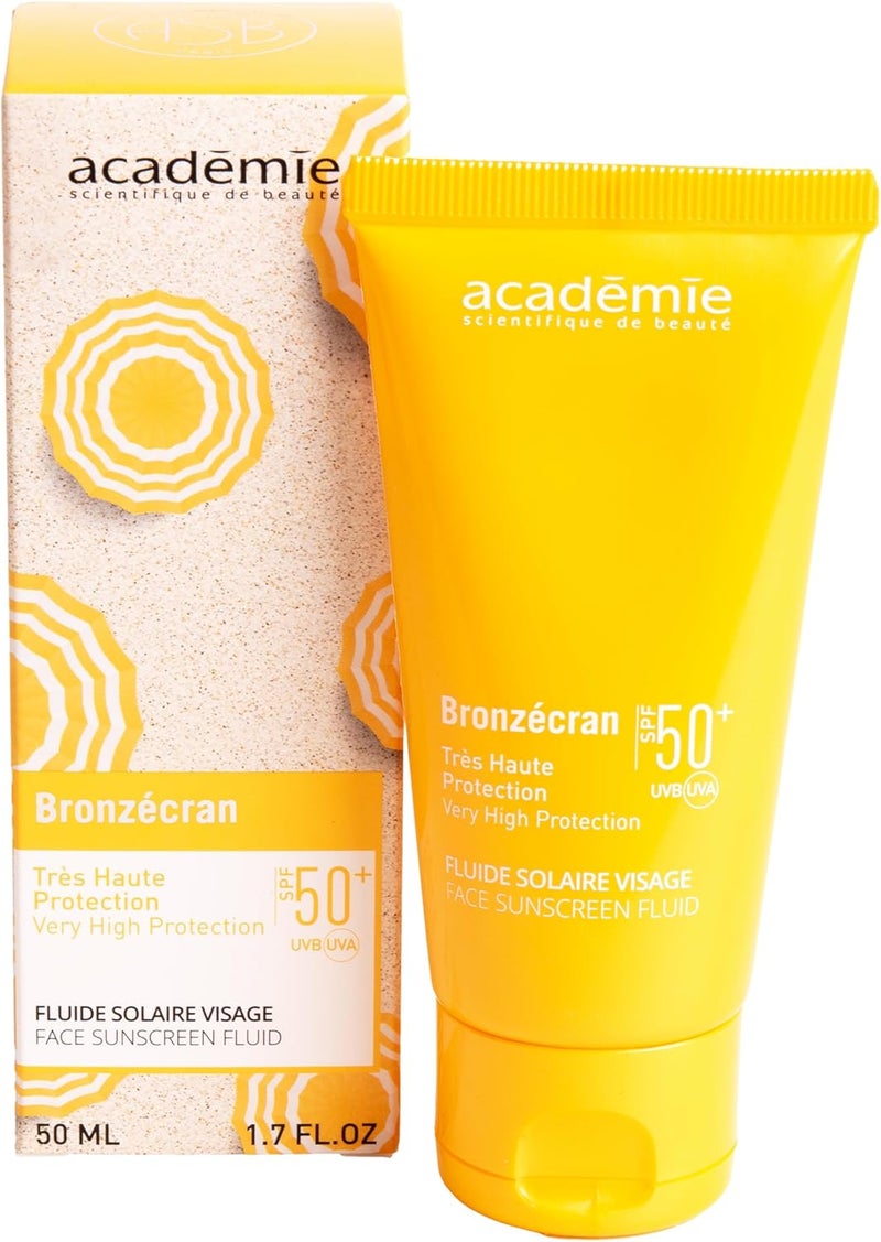 Sunscreen fluid for face SPF 50 Bronzecran Acadmie Scientifique de Beaut
