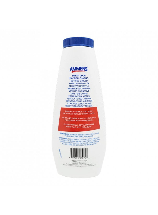 Ammens Talc-Free Medicated Powder. Original, Fresh Sensation, Moisture Absorption, Extreme Comfort. 311g. Pack of 6 - Image 2