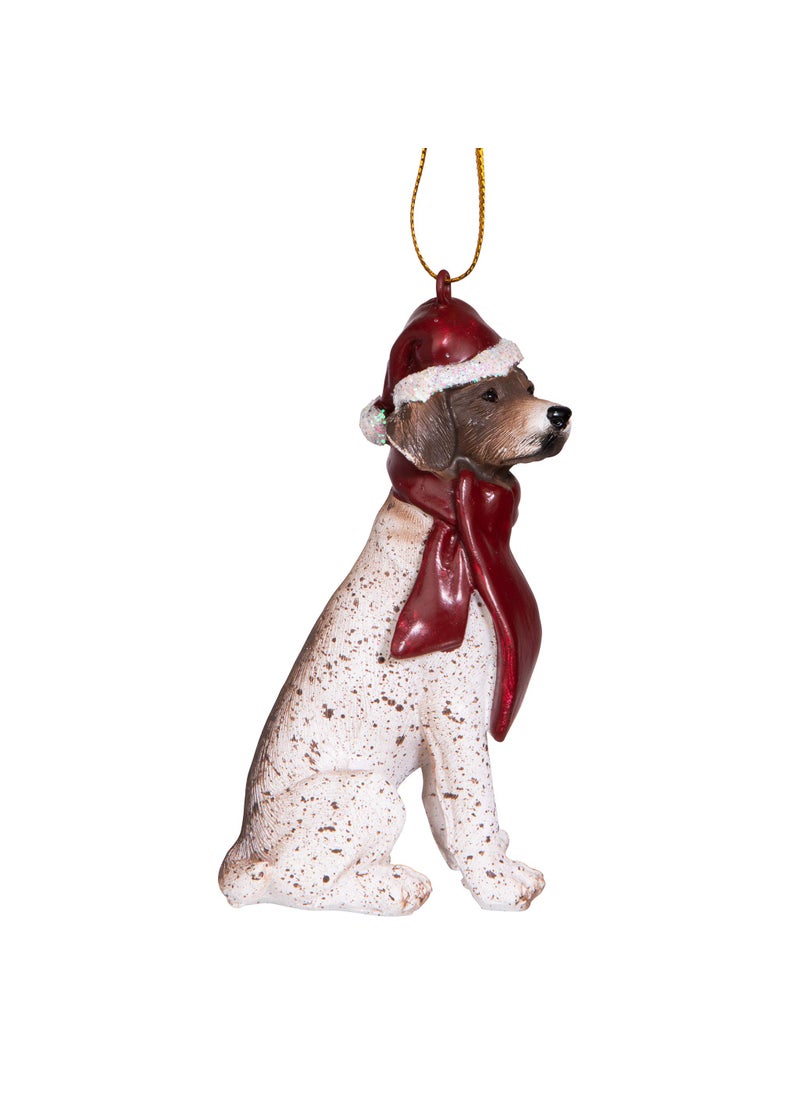 Design Toscano Design Toscano JH576340 Christmas Ornaments - Xmas Pointer Holiday Dog Ornaments Full Color  - Image 2