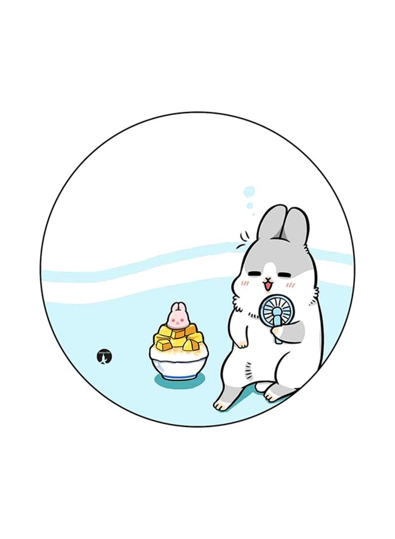 RKN Rabbits Printed Mouse Pad Multicolour