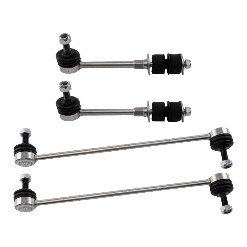 TRQ Front Rear Sway Bar Stabilizer Link Set Compatible with 20112017 Volvo S60 20162017 S60 Cross Country 20072015 S80 20152017 V60 V60 Cross Country 20082010 V70 20102017 XC60 20082016 XC70