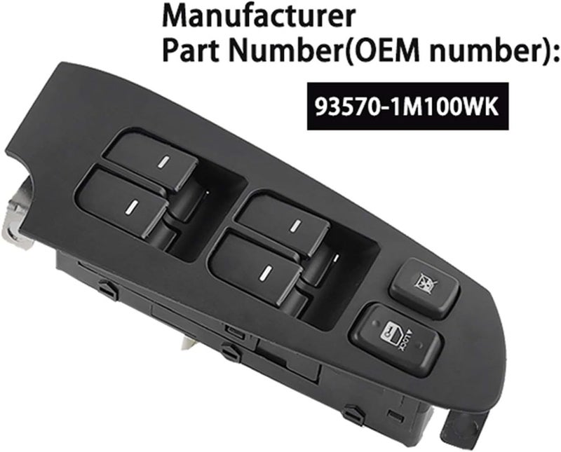 Yurefax مفتاح التحكم في نافذة الطاقة الكهربائية يوريفكس لكيا سيراتو - Image 5