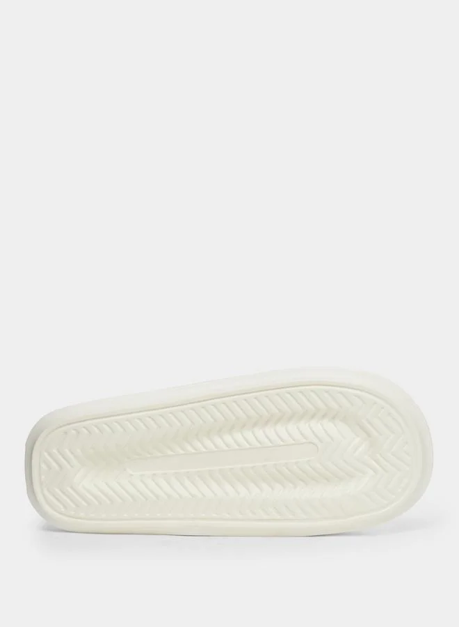 Take Two Solid Thick Sole Bathroom Slippers