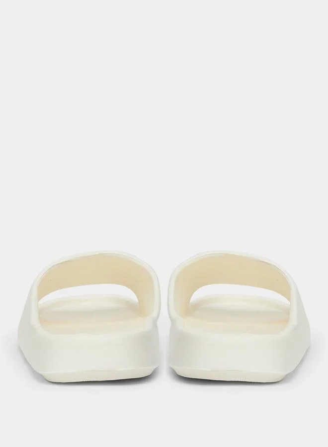 Take Two Solid Thick Sole Bathroom Slippers