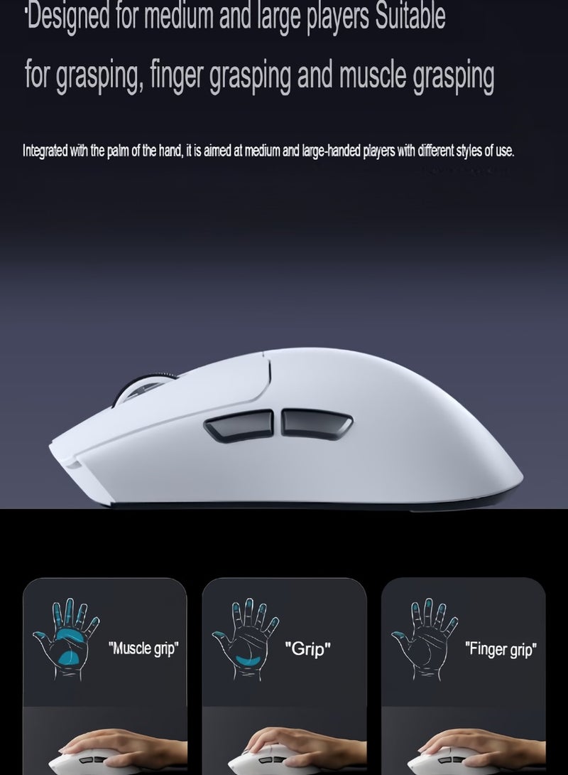 S9 Ultra Bluetooth Mouse, Comfortable Grip Lightweight Wireless Gaming Mouse With 100 Plus Hours Battery Life, Portable Rechargeable Computer Mouse For Gaming Office Home, (1pc, S9 Ultra Black And Purple) - Image 4