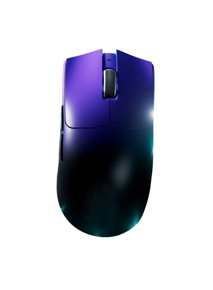 S9 Ultra Bluetooth Mouse, Comfortable Grip Lightweight Wireless Gaming Mouse With 100 Plus Hours Battery Life, Portable Rechargeable Computer Mouse For Gaming Office Home, (1pc, S9 Ultra Black And Purple) - Image 1