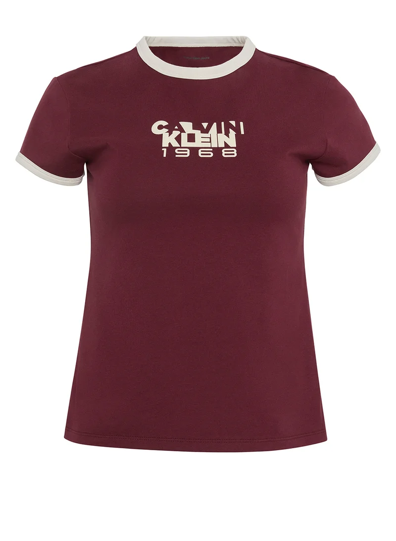 Calvin Klein Jeans Graphic Crew Neck T-Shirt