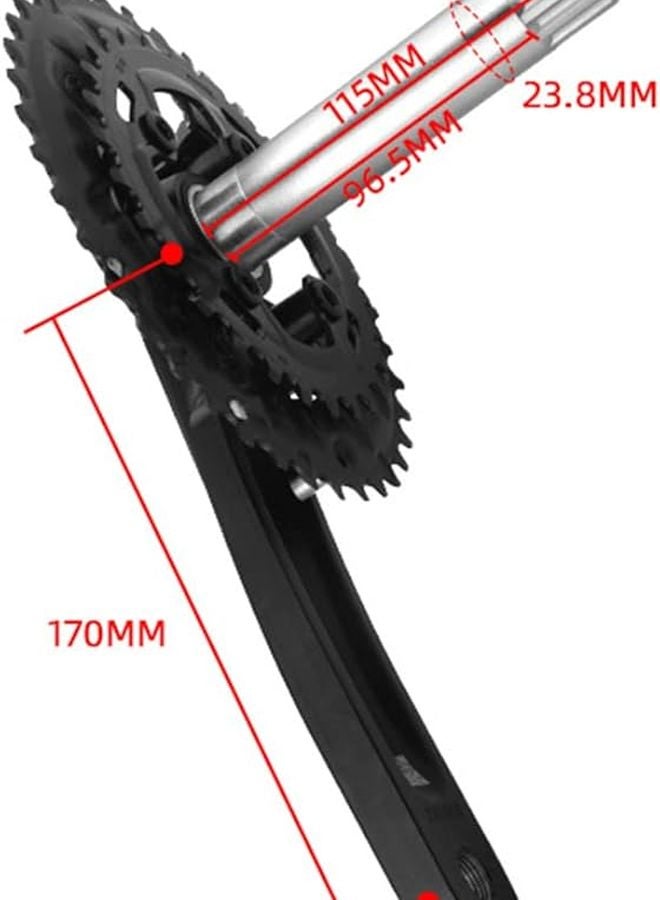 بروهويل مجموعة كرنك دراجة جبلية 104BCD سلسلة ألومنيوم ترس - Image 5