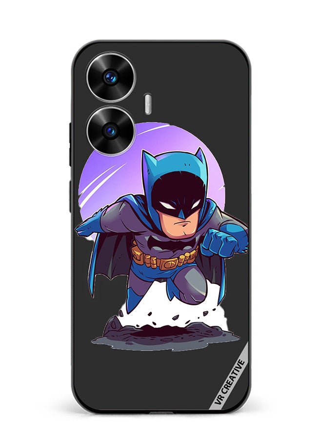 VR CREATIVE Protective Case Cover For Realme C55 Superhero Batman Design Multicolour - Image 1
