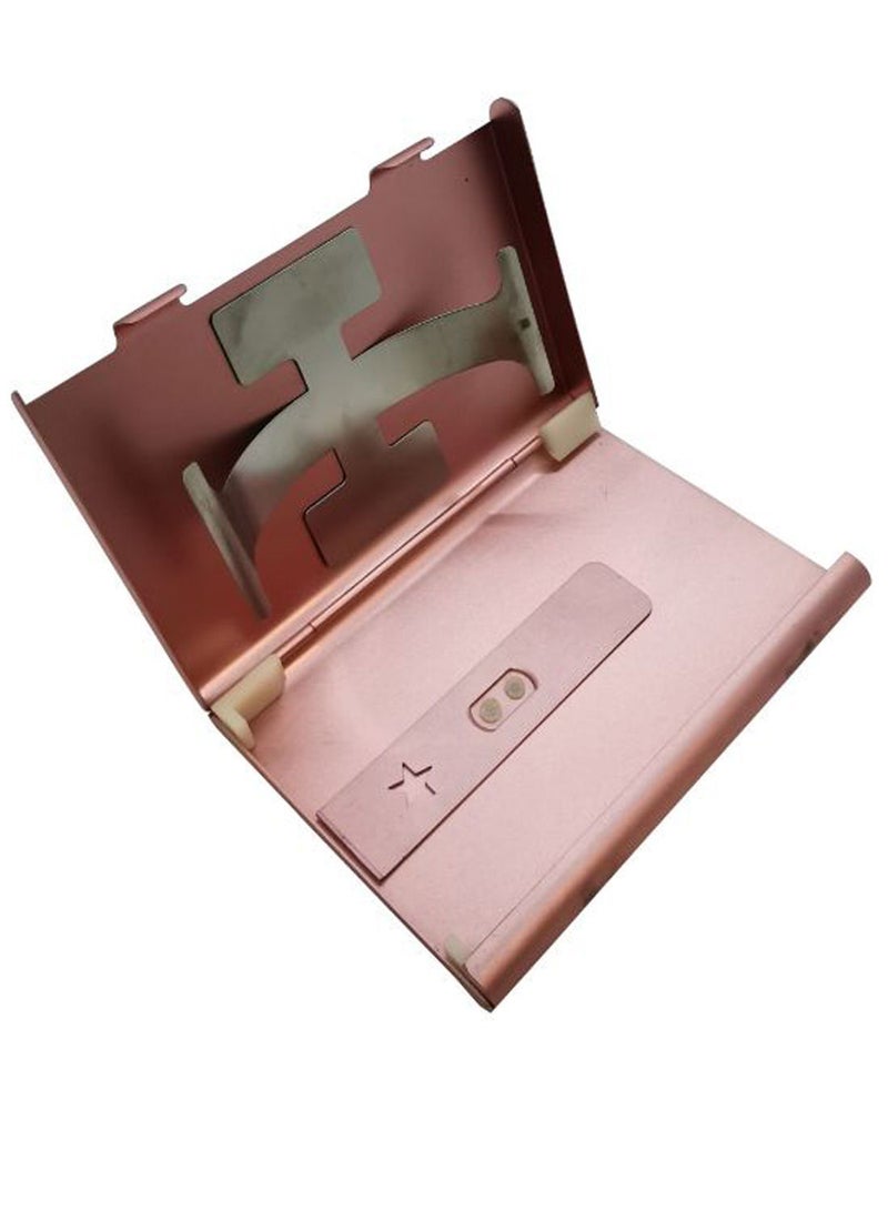 NIBEMINENT Portable Business Card Holder Rose Gold - Image 2