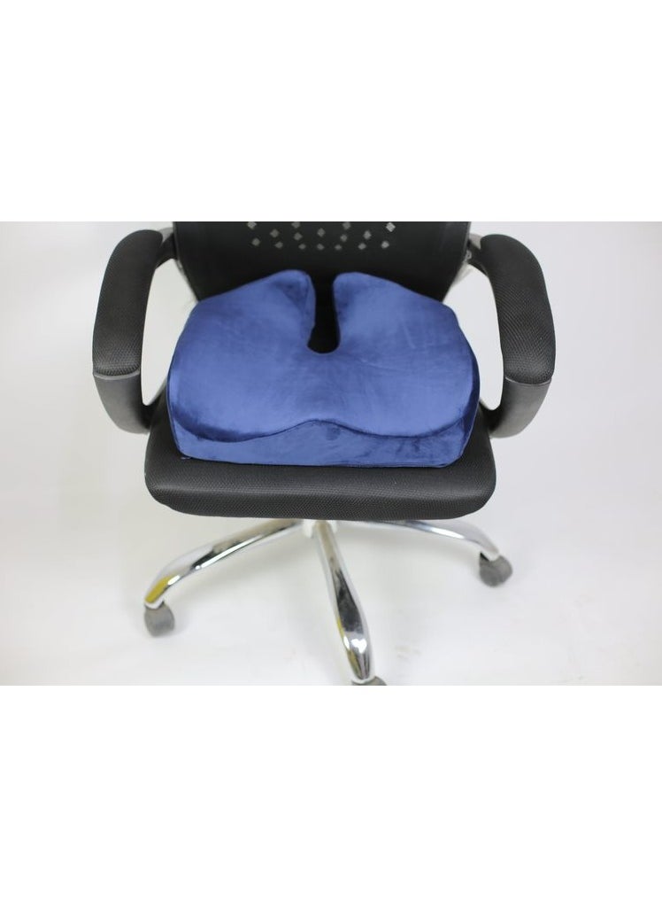 HT - Advanced memory fistula seat cushion for fistula patients, for patients with pilonidal sinus and hemorrhoids, blue, from HT - Image 1