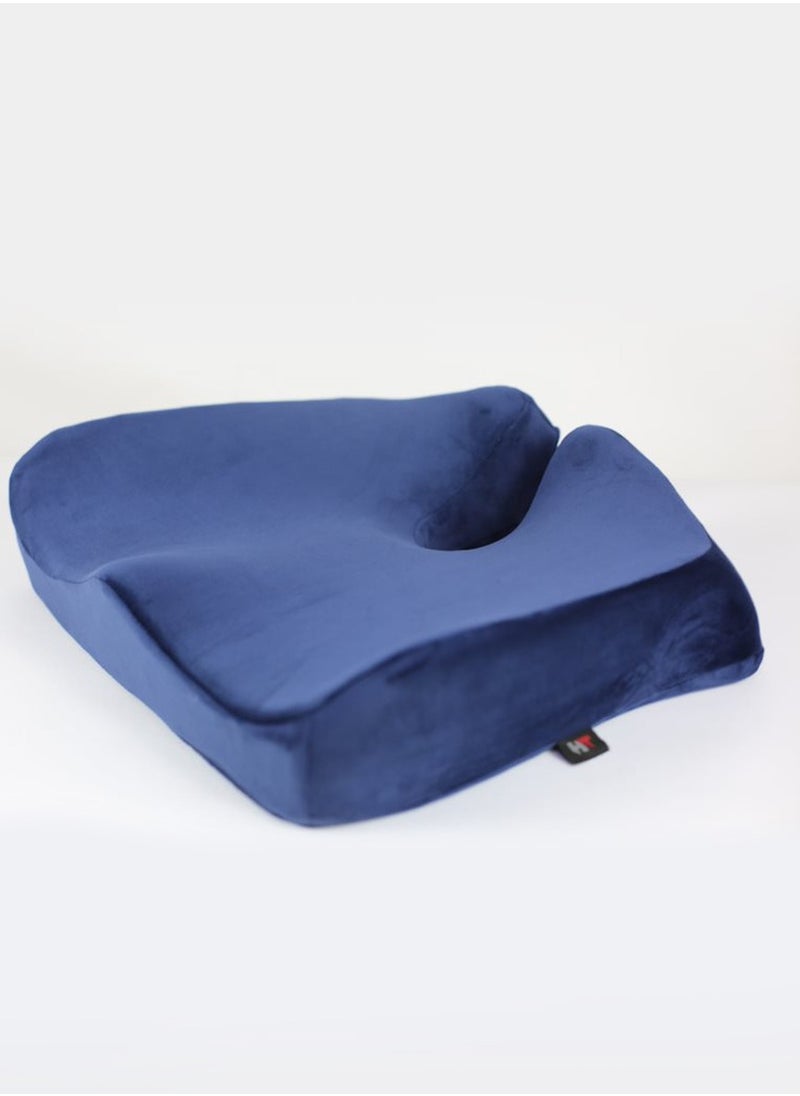 HT - Advanced memory fistula seat cushion for fistula patients, for patients with pilonidal sinus and hemorrhoids, blue, from HT - Image 1