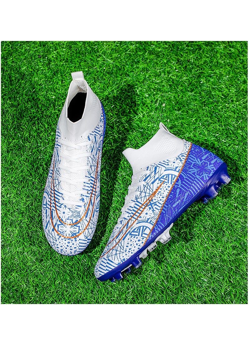 Football Boots for Men Women, Unisex-Adult Football Shoes Sneakers, High Ankle Non-Slip Training Sneaker, Athletics Football Soccer Shoes for Youth Students  - Image 4