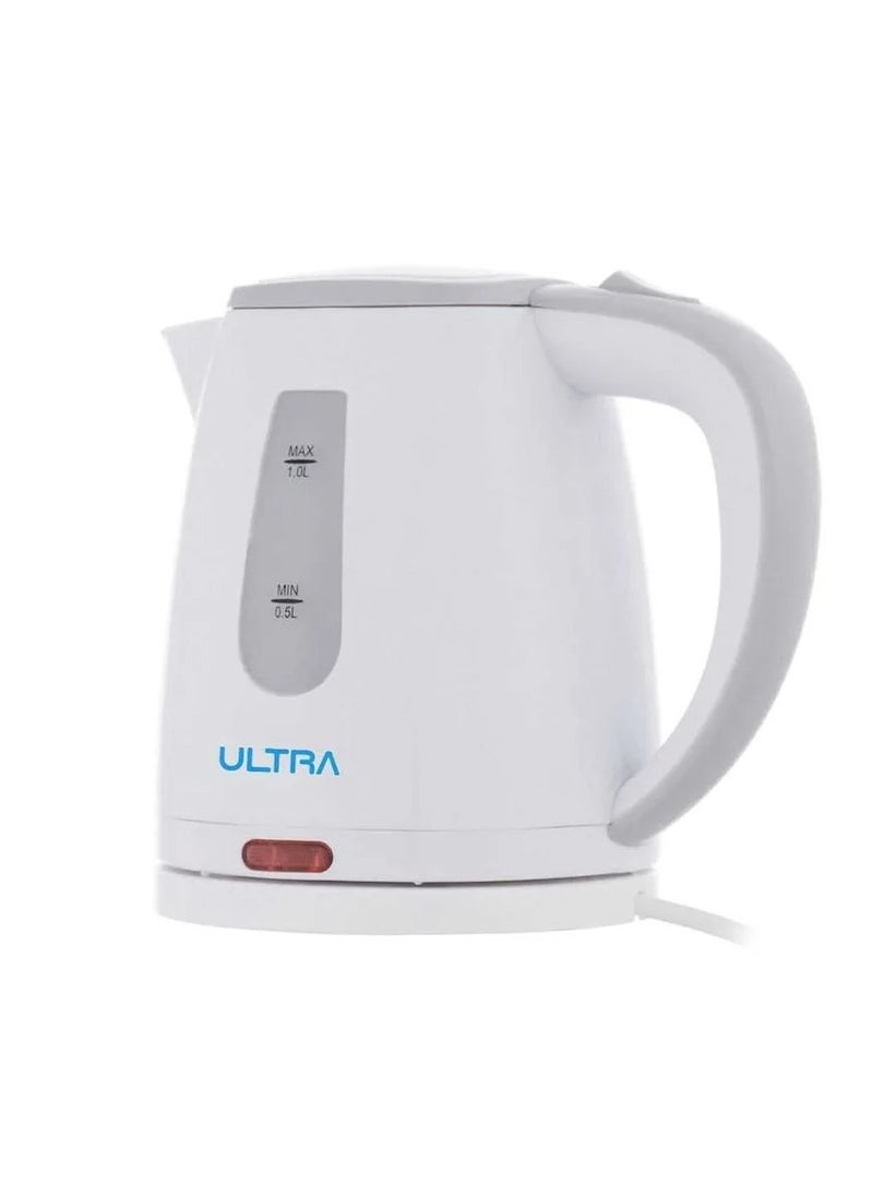 Ultra Ultra Electric Kettle, 1 Liters, 1200 Watt, White - UKP12WE1  - Image 2