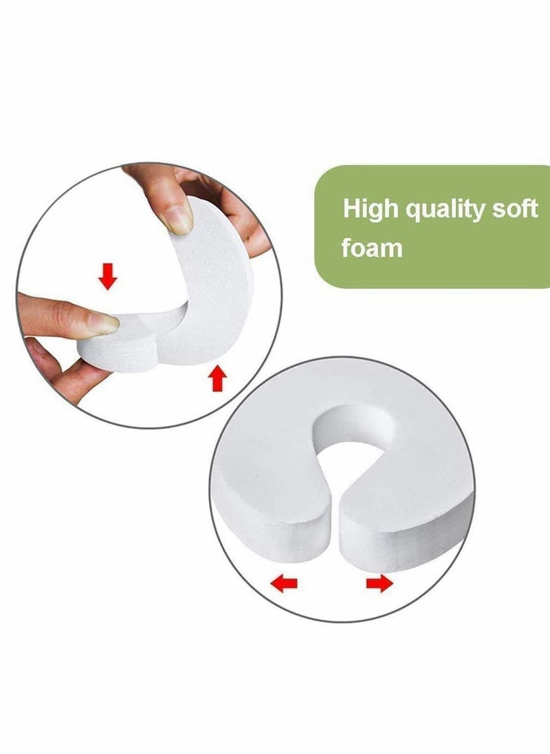 Child Safety Door Finger Guards, Soft Foam Pinch Protection for Kids, Prevents Finger Injuries, 6 Pack Door Stoppers to Keep Children Safe from Getting Locked In - Image 3